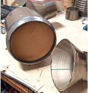 購入 300 CPI 三元触媒 | 自動車排気ガス浄化システム | EURO 6 基準適合 オンライン製造